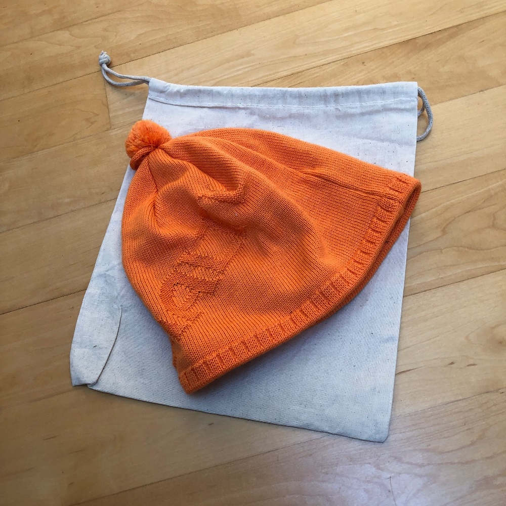 Winter Wool Halti Orange Toque